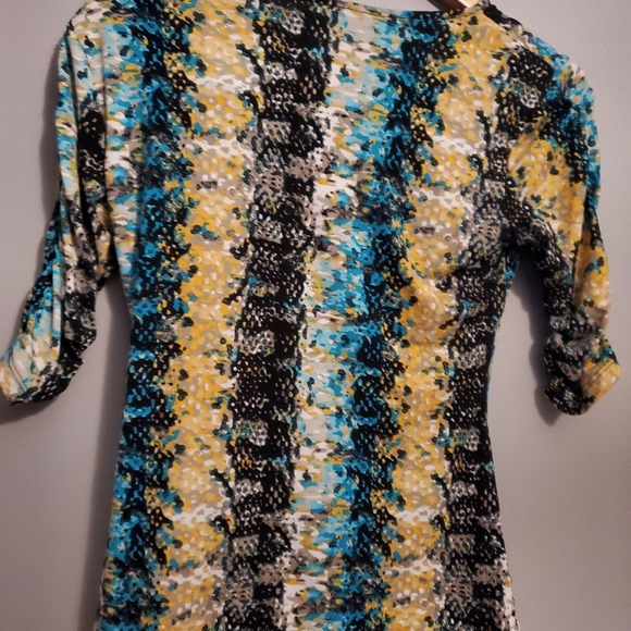 STYLE & CO. PETITE Animal Print Shirt - Size S - Picture 7 of 7